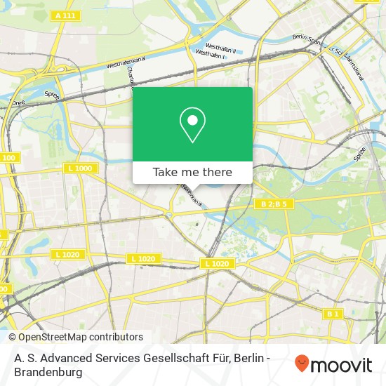 A. S. Advanced Services Gesellschaft Für map