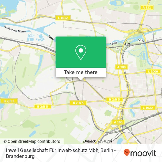 Inwell Gesellschaft Für Inwelt-schutz Mbh map