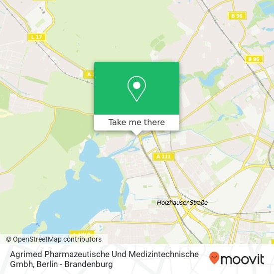 Карта Agrimed Pharmazeutische Und Medizintechnische Gmbh