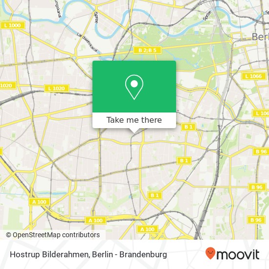 Hostrup Bilderahmen map