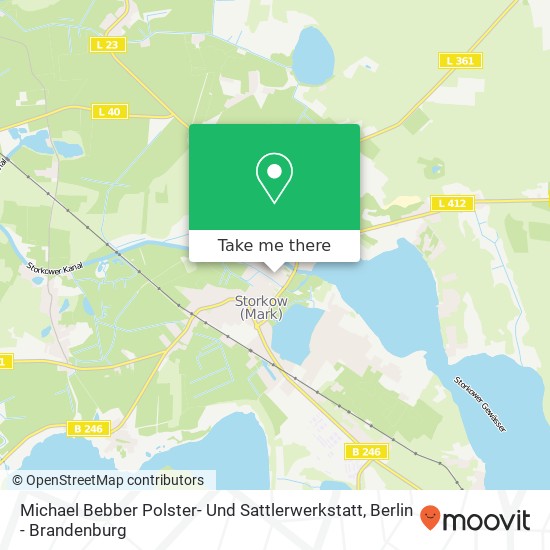 Michael Bebber Polster- Und Sattlerwerkstatt map