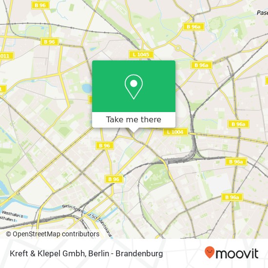 Kreft & Klepel Gmbh map