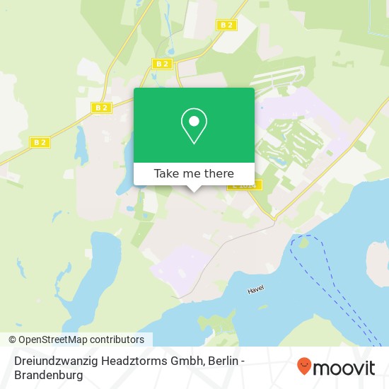 Dreiundzwanzig Headztorms Gmbh map