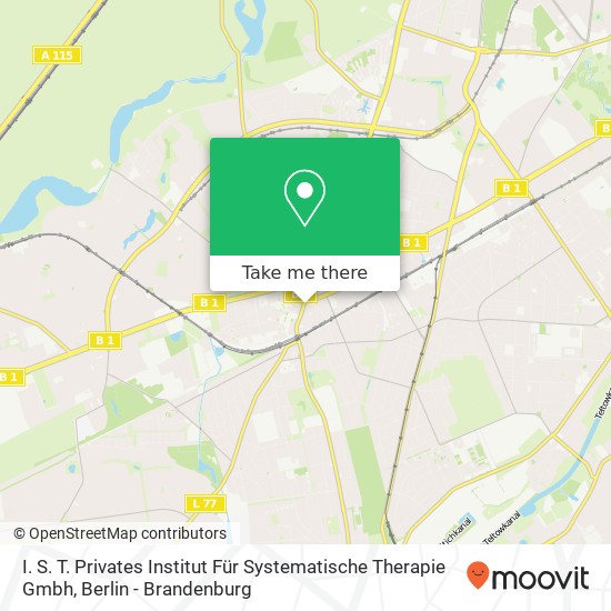 I. S. T. Privates Institut Für Systematische Therapie Gmbh map