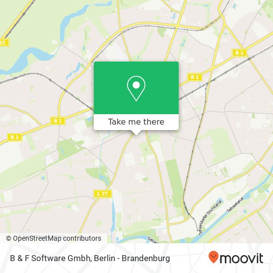 B & F Software Gmbh map