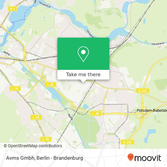 Avms Gmbh map