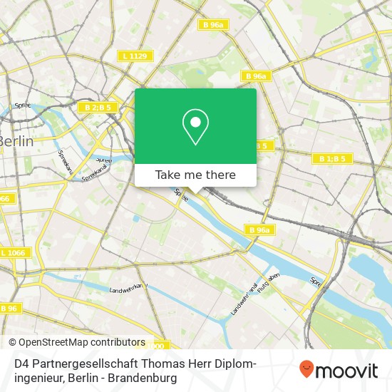 D4 Partnergesellschaft Thomas Herr Diplom-ingenieur map