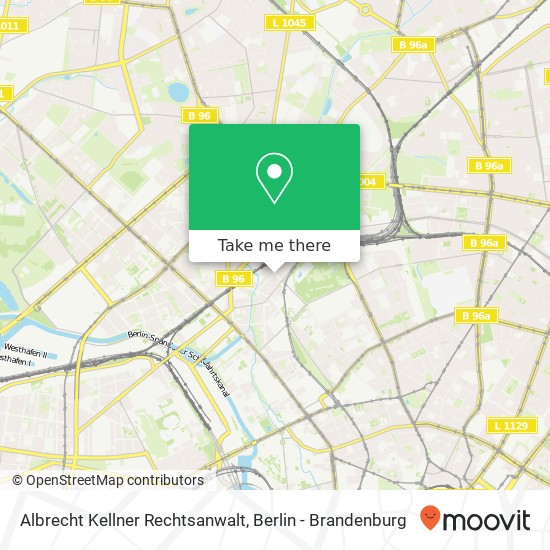 Albrecht Kellner Rechtsanwalt map