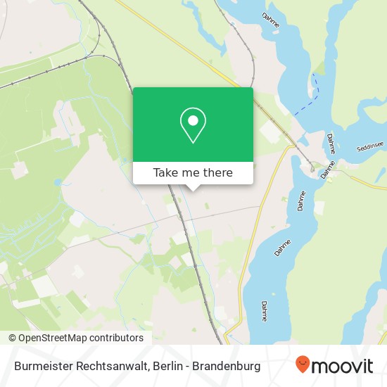 Burmeister Rechtsanwalt map