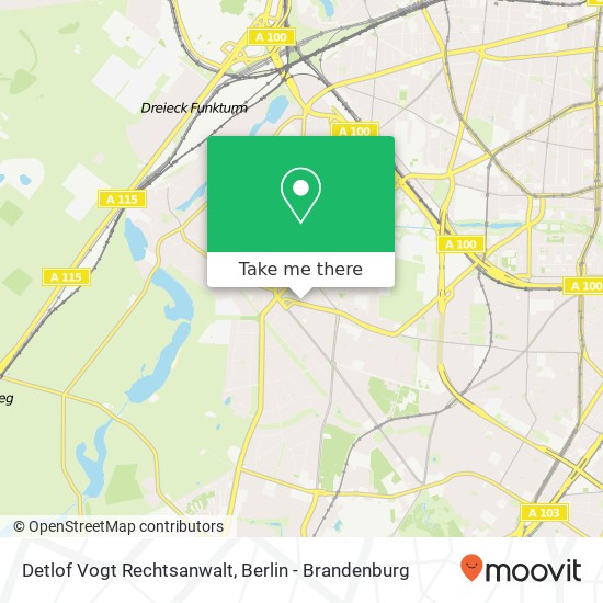 Detlof Vogt Rechtsanwalt map