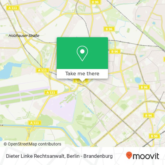 Dieter Linke Rechtsanwalt map