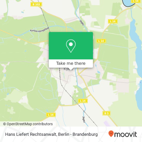 Hans Liefert Rechtsanwalt map