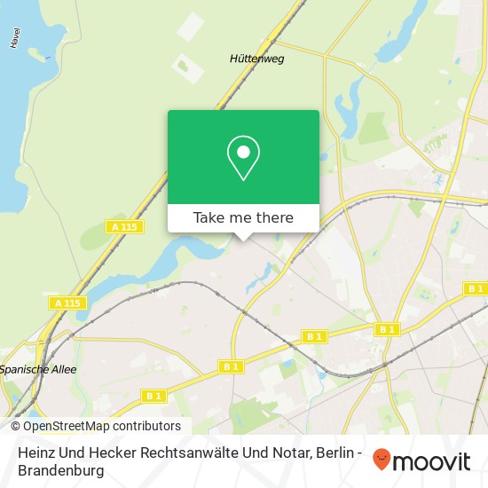 Heinz Und Hecker Rechtsanwälte Und Notar map