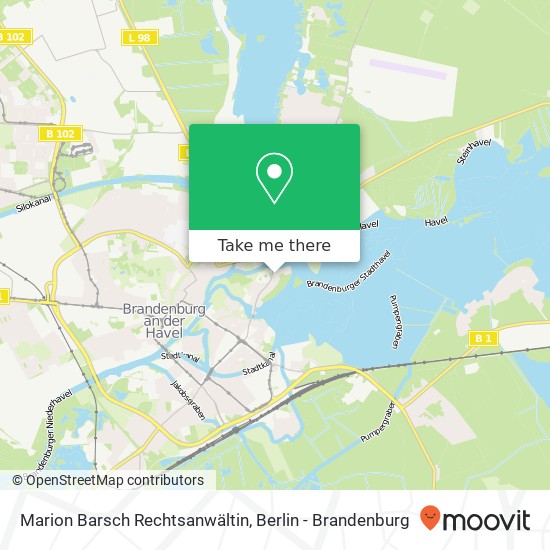 Marion Barsch Rechtsanwältin map