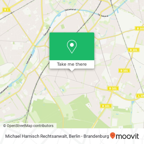 Michael Harnisch Rechtsanwalt map