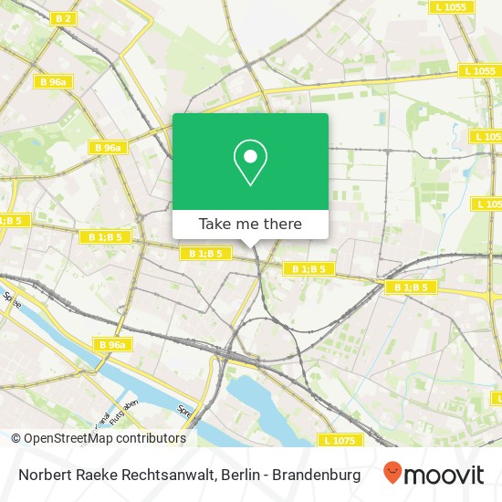 Norbert Raeke Rechtsanwalt map