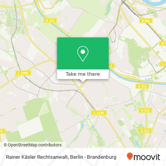 Rainer Käsler Rechtsanwalt map