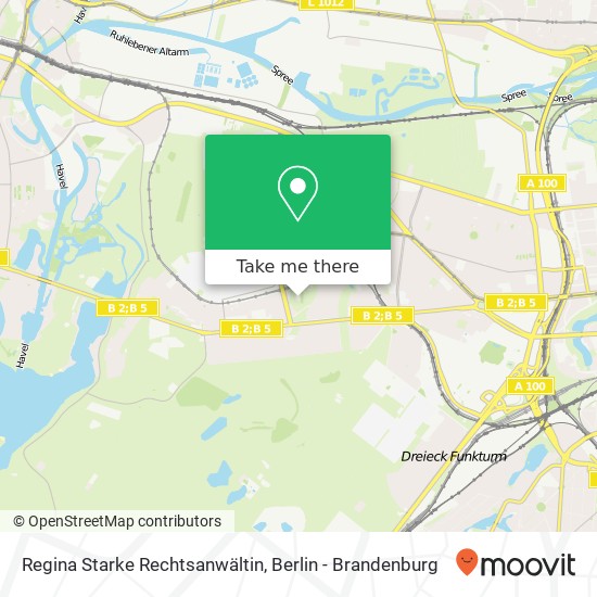 Regina Starke Rechtsanwältin map