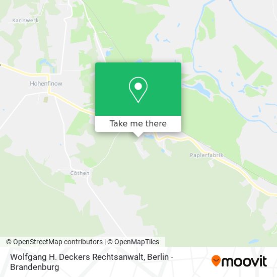 Wolfgang H. Deckers Rechtsanwalt map
