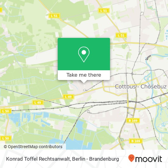 Konrad Toffel Rechtsanwalt map