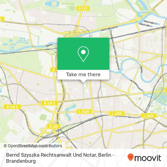 Bernd Szyszka Rechtsanwalt Und Notar map