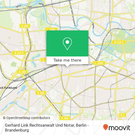 Карта Gerhard Link Rechtsanwalt Und Notar