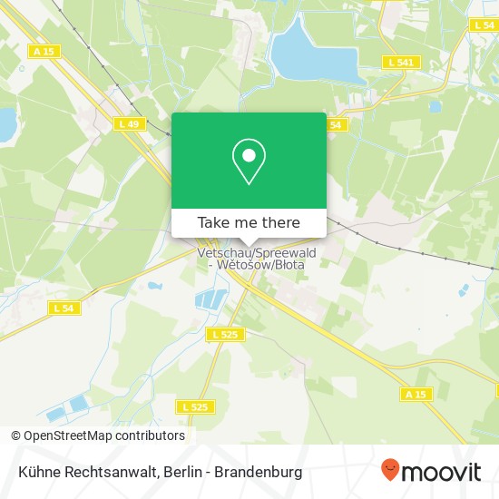 Kühne Rechtsanwalt map