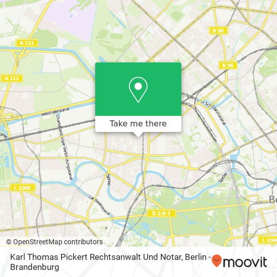 Karl Thomas Pickert Rechtsanwalt Und Notar map