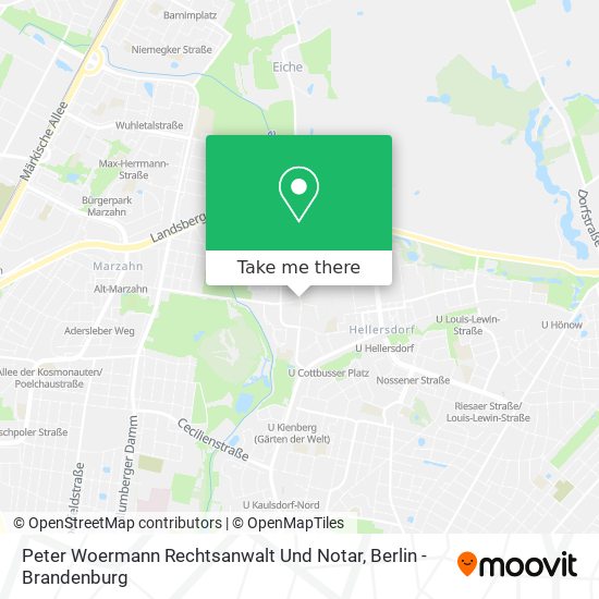 Peter Woermann Rechtsanwalt Und Notar map