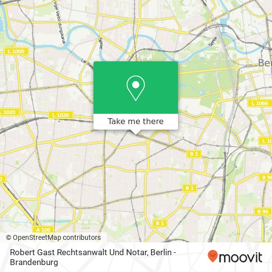 Robert Gast Rechtsanwalt Und Notar map