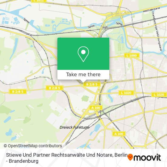 Stiewe Und Partner Rechtsanwälte Und Notare map