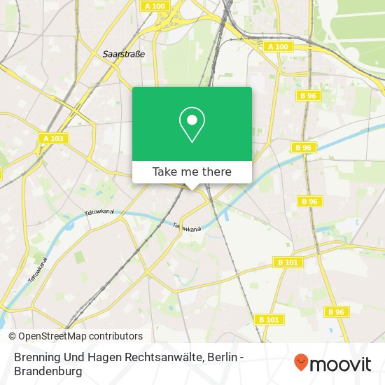 Brenning Und Hagen Rechtsanwälte map