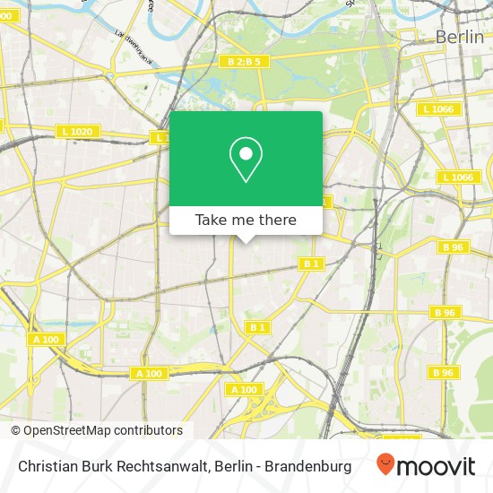 Christian Burk Rechtsanwalt map