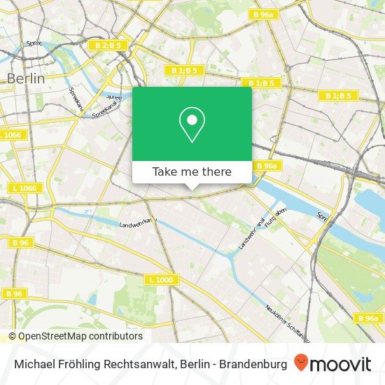 Michael Fröhling Rechtsanwalt map