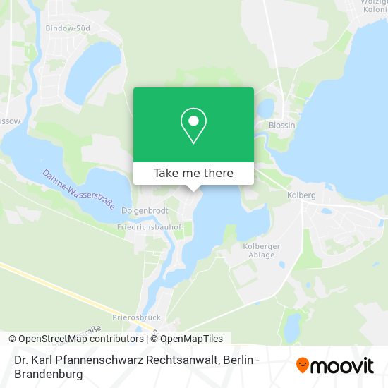 Dr. Karl Pfannenschwarz Rechtsanwalt map