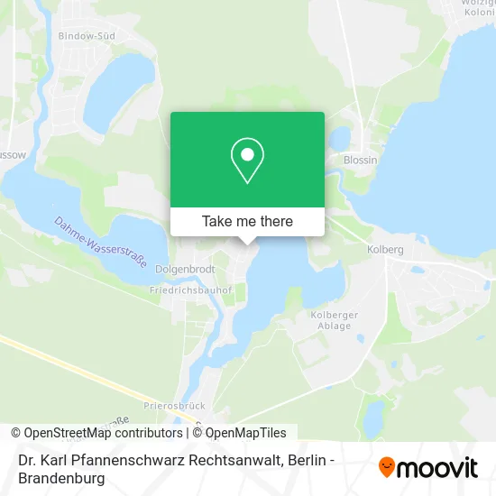 Карта Dr. Karl Pfannenschwarz Rechtsanwalt