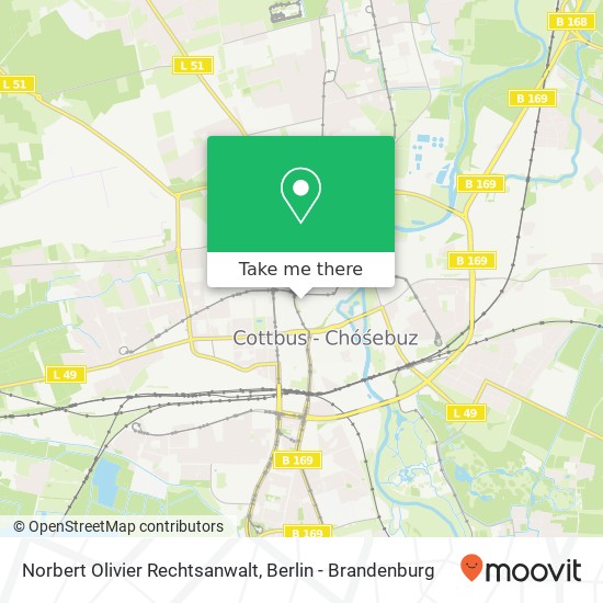 Norbert Olivier Rechtsanwalt map