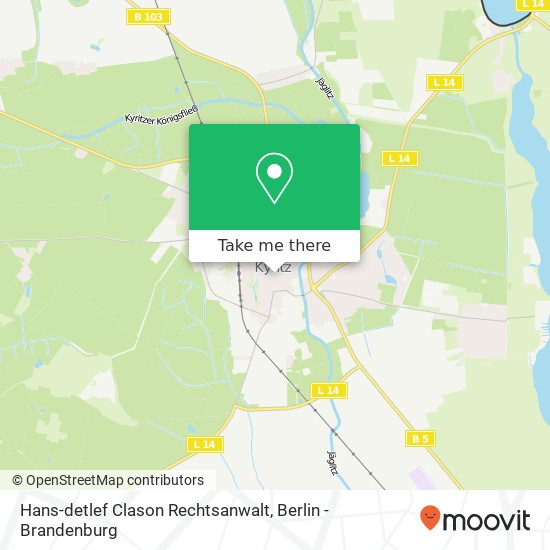 Карта Hans-detlef Clason Rechtsanwalt