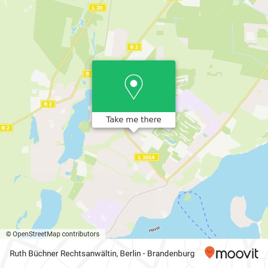 Ruth Büchner Rechtsanwältin map