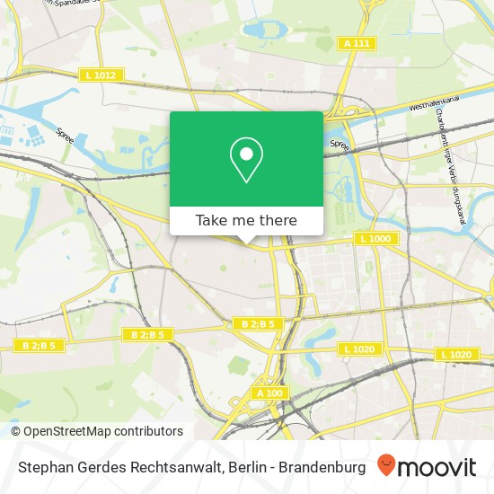 Stephan Gerdes Rechtsanwalt map