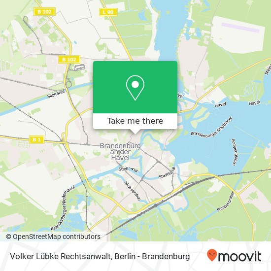 Volker Lübke Rechtsanwalt map