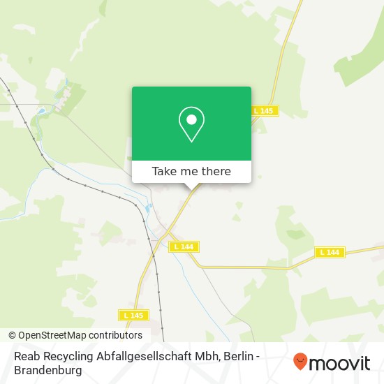 Карта Reab Recycling Abfallgesellschaft Mbh