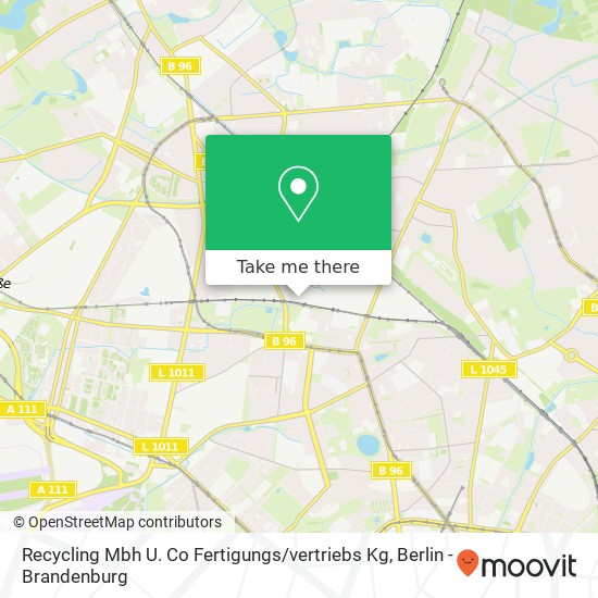 Recycling Mbh U. Co Fertigungs / vertriebs Kg map