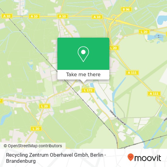 Recycling Zentrum Oberhavel Gmbh map