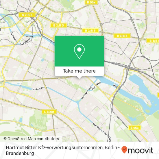 Hartmut Ritter Kfz-verwertungsunternehmen map