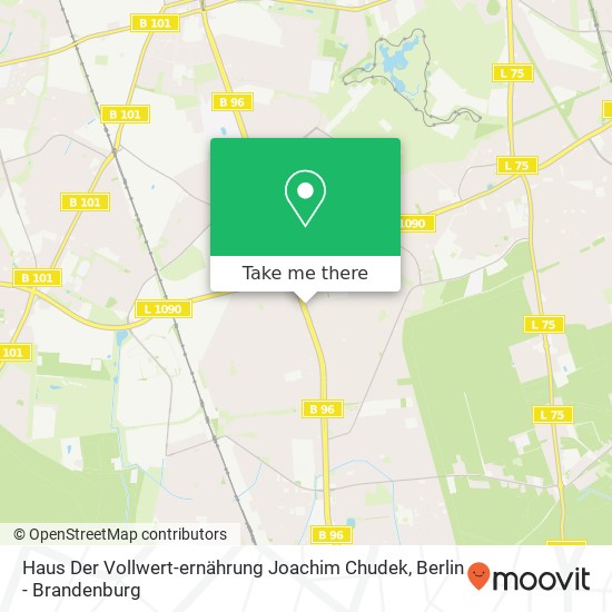 Haus Der Vollwert-ernährung Joachim Chudek map