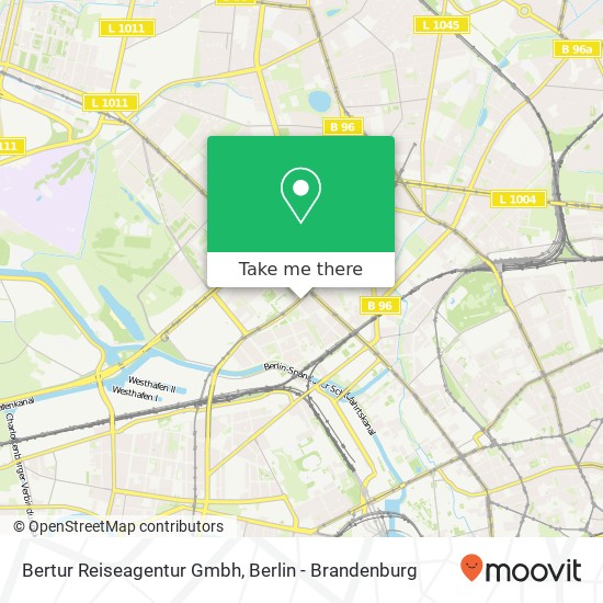 Bertur Reiseagentur Gmbh map