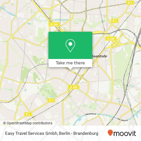 Easy Travel Services Gmbh map