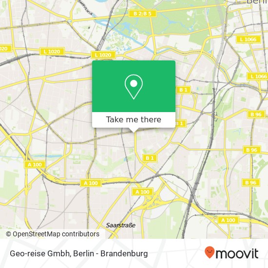 Geo-reise Gmbh map