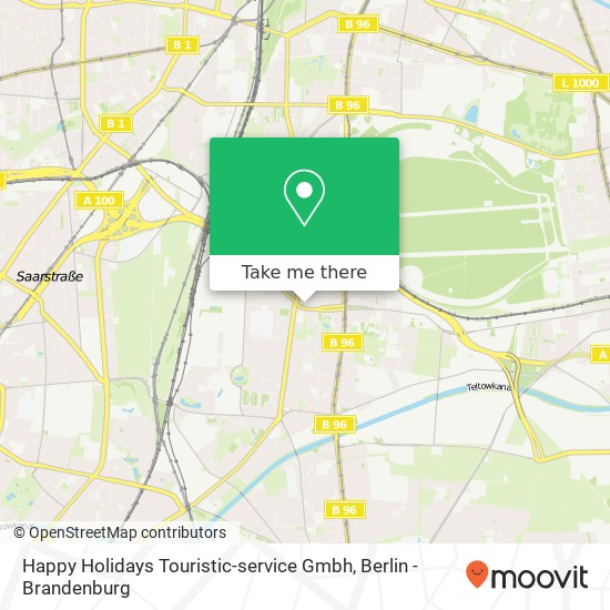 Карта Happy Holidays Touristic-service Gmbh